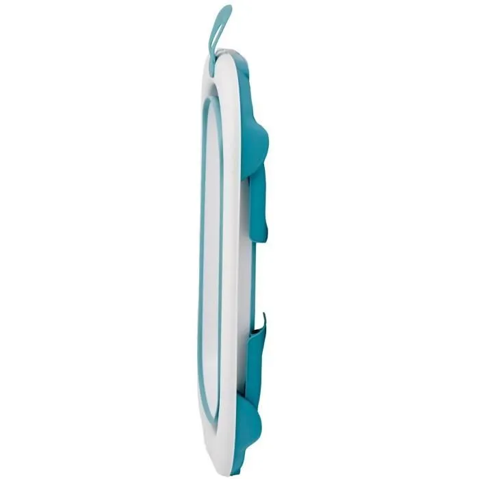 Baignoire pliable - THERMOBABY - BALNÉA - Compact - Bouchon de vidange - Jusqu'à 18 mois - Bleu-6