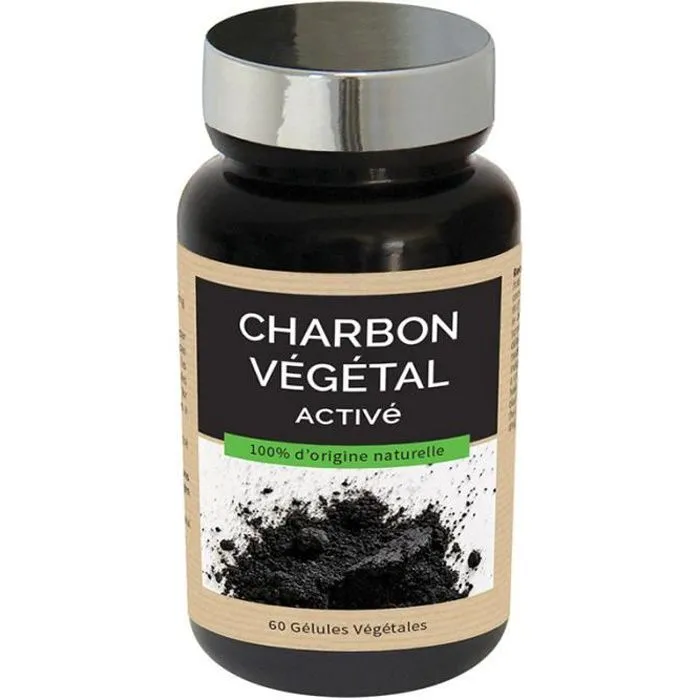 NutriExpert Charbon Végétal Activé 60 gélules végétales-0