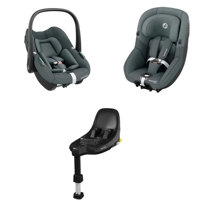 MAXI-COSI Embase FamilyFix S, De la naissance à 4 ans, compatible Cosi Pebble S et Siège Pearl S-3