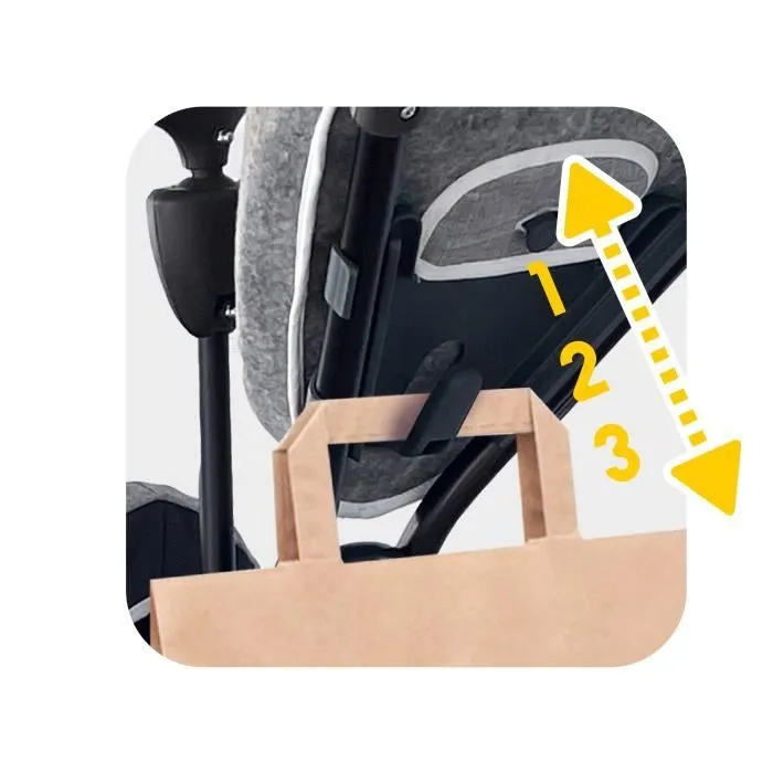 SMOBY Tricycle enfant évolutif Baby Driver Plus - Structure métal - Gris-6