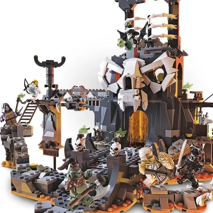 LEGO® NINJAGO® 71722 Le donjon du Sorcier du Crâne-2