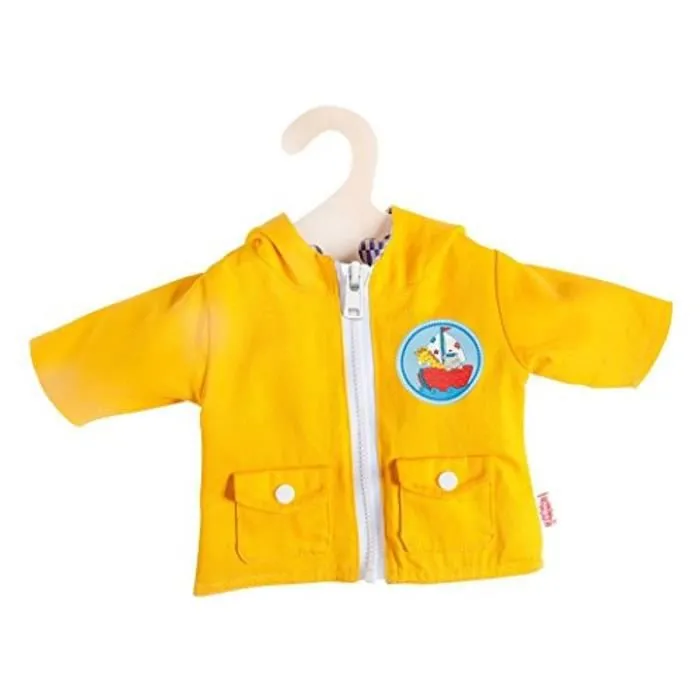Veste réversible pour poupée Heless - Modèle 11517 - Jaune - Pour poupées de 35 à 45 cm-2