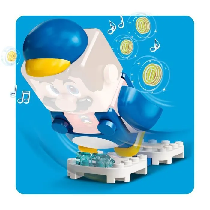 LEGO® Super Mario™ 71384 Pack de Puissance Mario pingouin Ensemble d'extension Costume pour équiper le personnage LEGO® Mario™-2