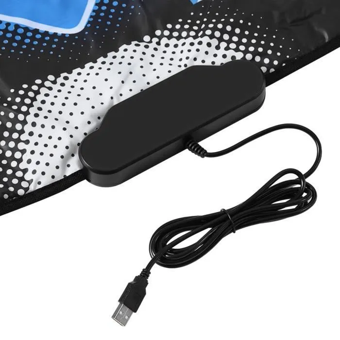 HURRISE Tapis de danse TV Tapis de danse antidérapant durable et résistant à l'usure Tapis de danse Pad Dancer Couverture avec-1