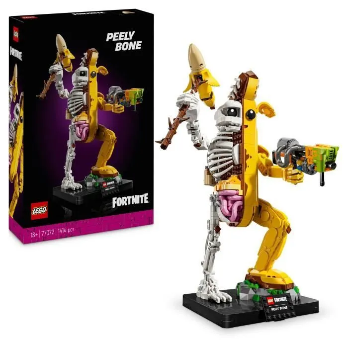 LEGO Fortnite 77072 Banane pelée - Figurine du jeu vidéo à collectionner pour adultes-0