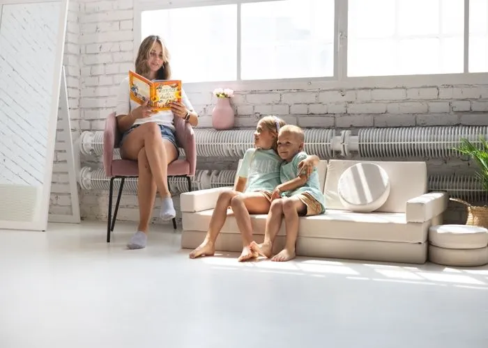 Blocs en mousse Canapé Sofa Lit Modulaire pour Enfants 1-1