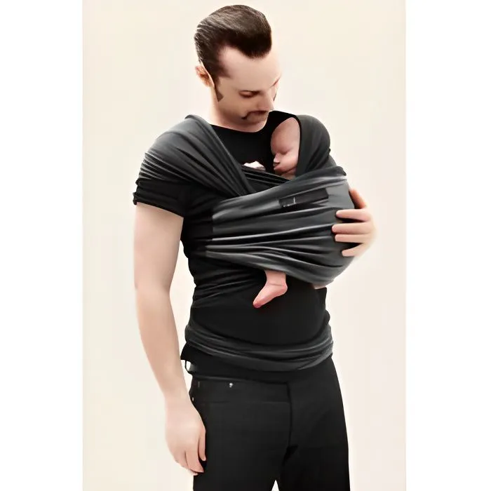 Écharpe de portage - LOVE RADIUS - JPMBB - Noir, Anthracite - Mixte - Dès la naissance-0