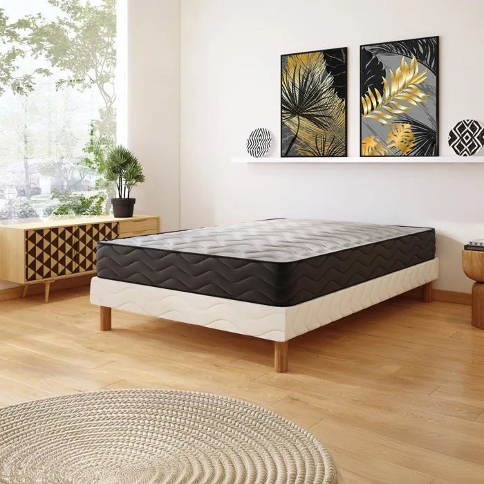 EDEN - Ensemble sommier + matelas 20 cm 140x190-3