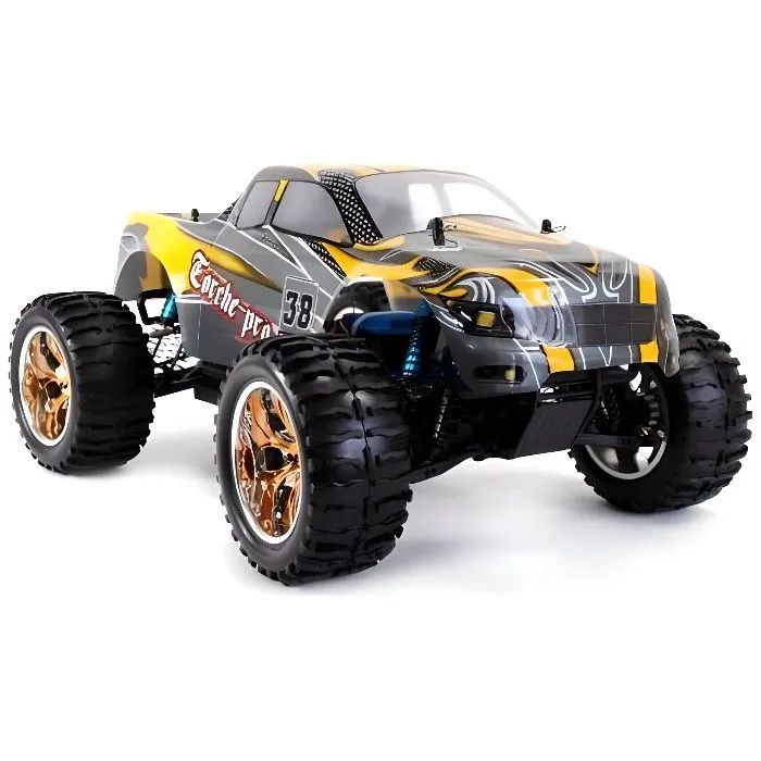 Voiture radiocommandée Monster Truck TORCHE PRO Brushless - 1/10 ème 2,4 Ghz-0
