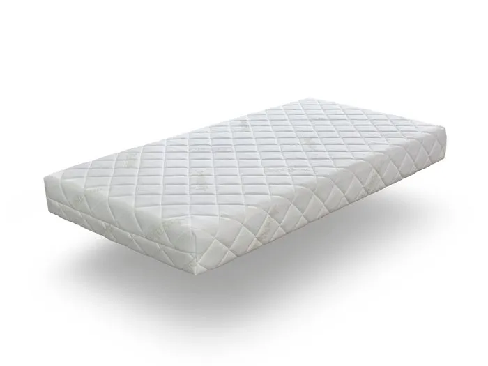 Matelas 135X200 VISCO SOJA Épaisseur 18 CM Déhoussable, Mémoire de forme Tissu Bambou-0