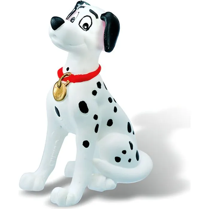 Figurine Les 101 dalmatiens Pongo - BULLYLAND - 7cm - Multicolore - Enfant-0