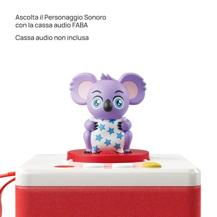 Boite a musique - boite a bruit Faba - FFR30008 - Personnage sonore, , Blanc Nuit-2
