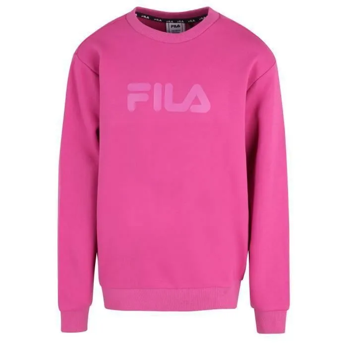 Sweatshirt - Fila - Sordal Classic Logo - Purple Orchid - 9/10 ans - Manches longues-0