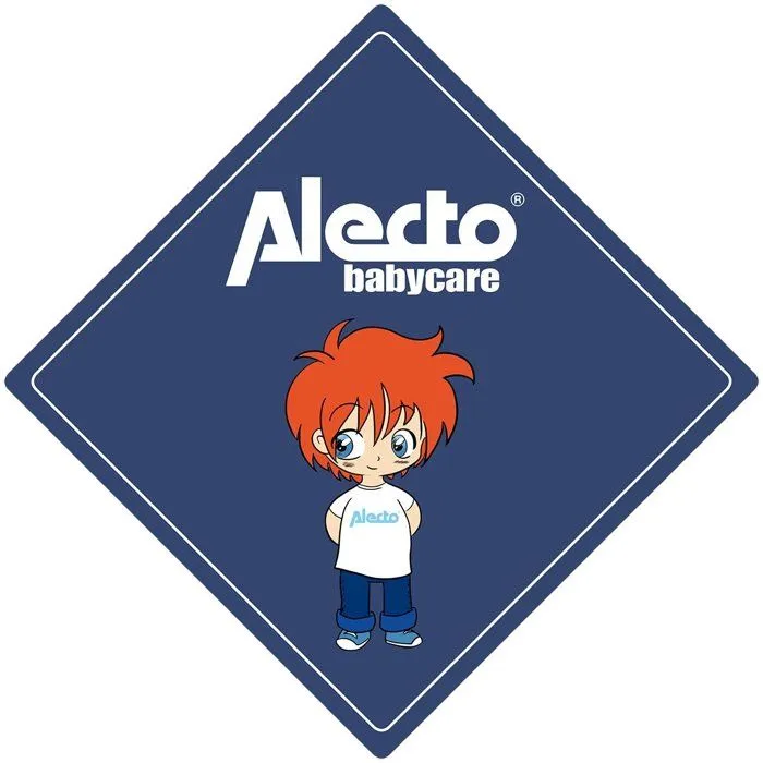 Signaletique bebe a bord Alecto - BV-16 - Plaque signaletique-1
