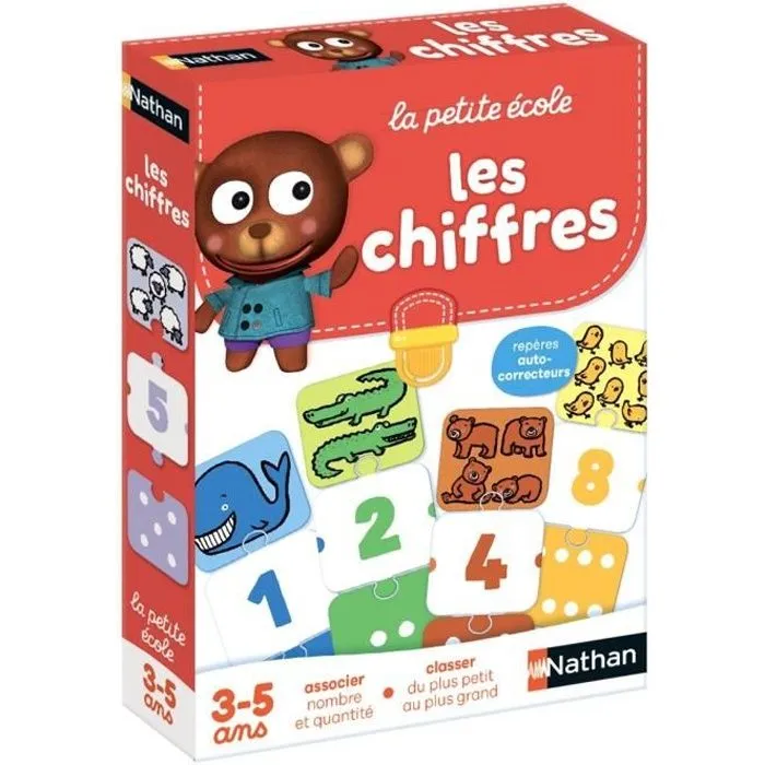 NATHAN La Petite Ecole - Les Chiffres-0
