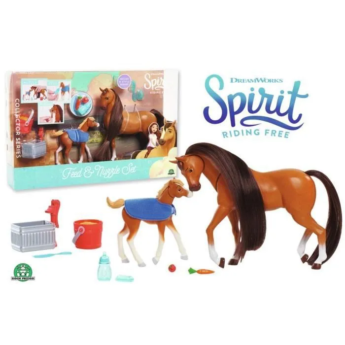 Spirit - Coffret Maman & Poulain avec accessoires-1