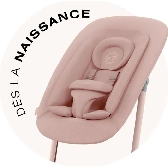 Transat LEMO 2 - CYBEX - Rose - Dossier ajustable - Evolutif - Mixte-0