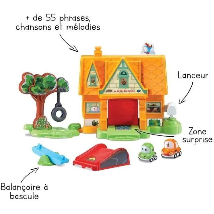 VTECH - Tut Tut Cory Bolides - Le Jardin des Bolides-1