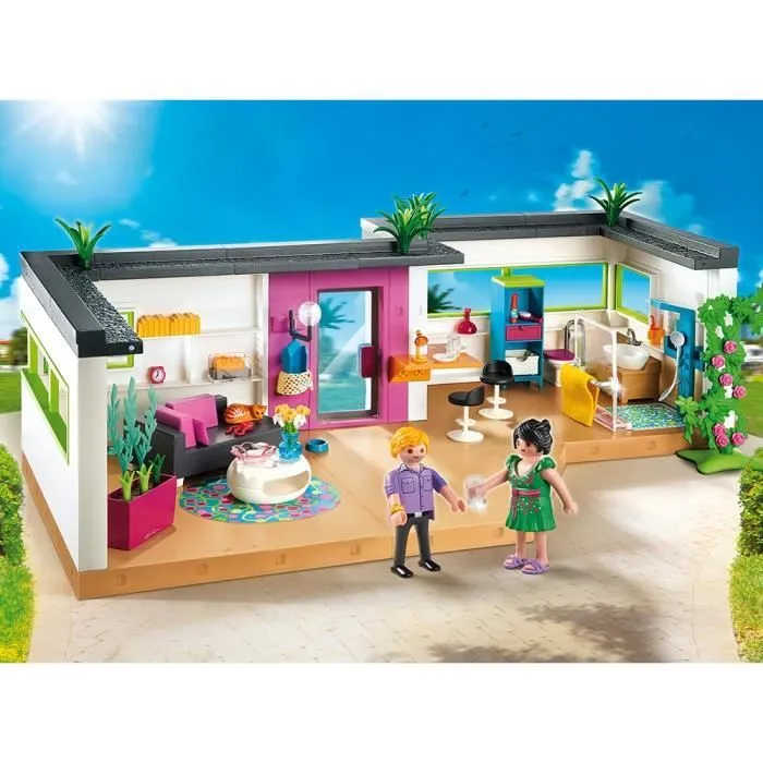 PLAYMOBIL City Life - Studio des Invités - 288 pièces - Mixte-1