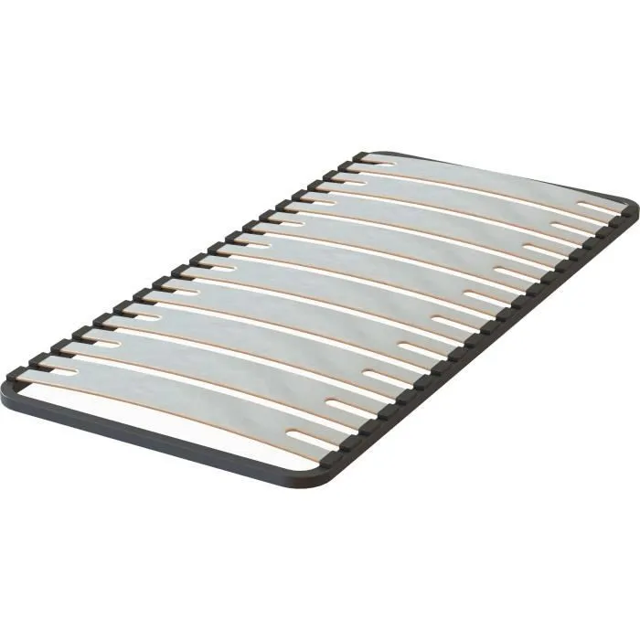 SEDAC OPTISIZE Sommier 90 x 190 cm - Tapissier à lattes - 4 cm-1
