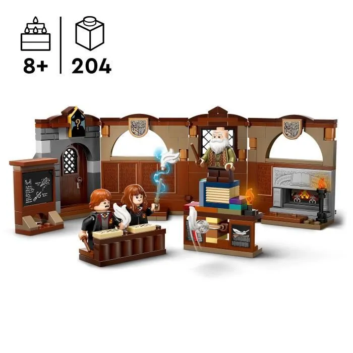 LEGO Harry Potter 76442 Le château de Poudlard : le cours de sortilèges - Jouet collector-1
