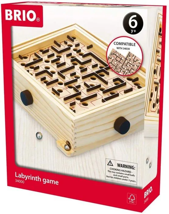 Jeu de Labyrinthe BRIO en bois - Ravensburger - Mixte - A partir de 6 ans-1