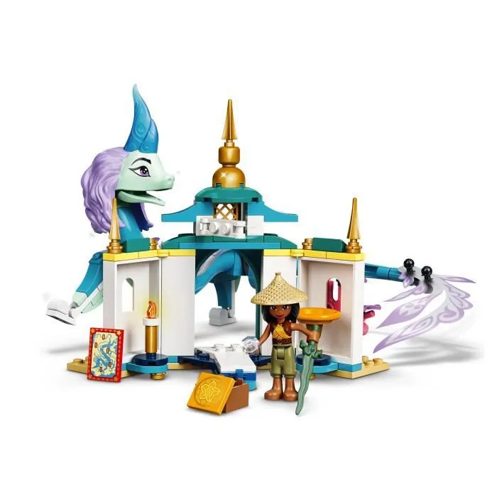 LEGO® Disney Princess 43184 Raya et le dragon Sisu, Idée Cadeau, Jouet pour Enfant de 6 Ans et + avec Figurine-2