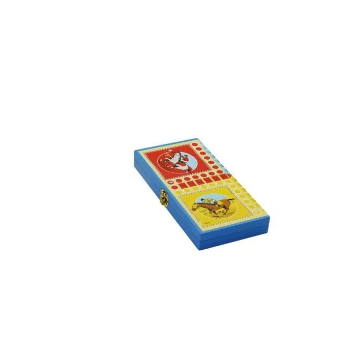 Jeujura - Coffret Pliant Petits Chevaux - L'arbre à Jouer - Jeu de Société - Âge Minimum : 3 Ans-2
