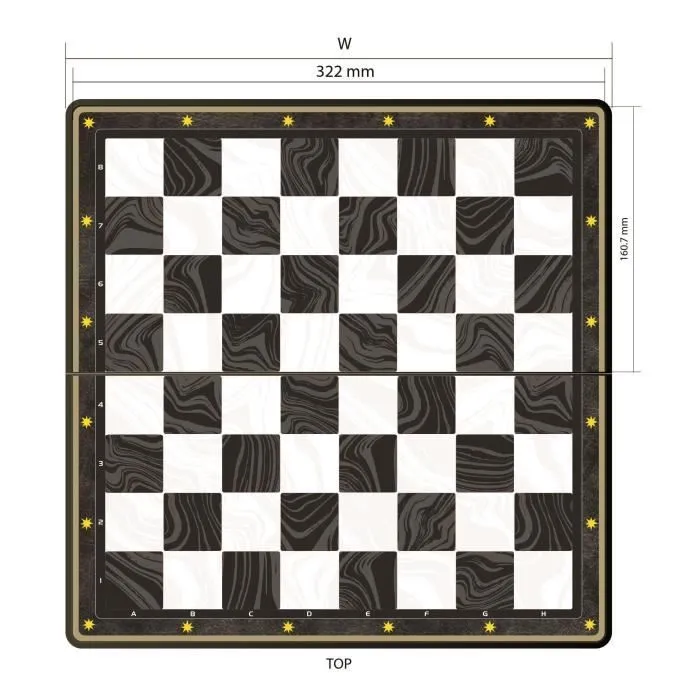 Jeu d’échecs Harry Potter magnétique pliable-5