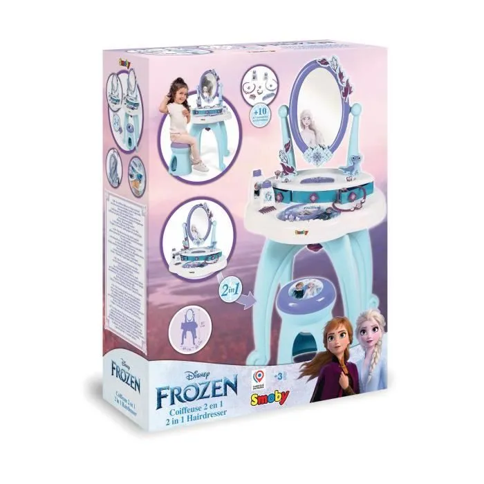 Coiffeuse 2 en 1 Frozen - Reine des Neiges - dès 3 ans-4