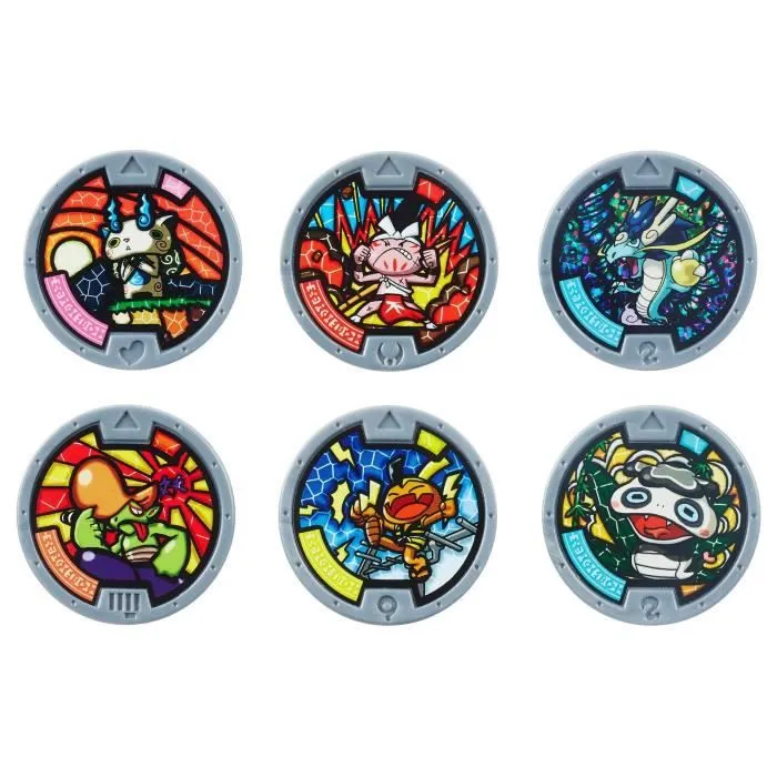 YO-KAI WATCH - Sachet Mystère de 3 Médailles - HASBRO - Garçon - A partir de 4 ans-2