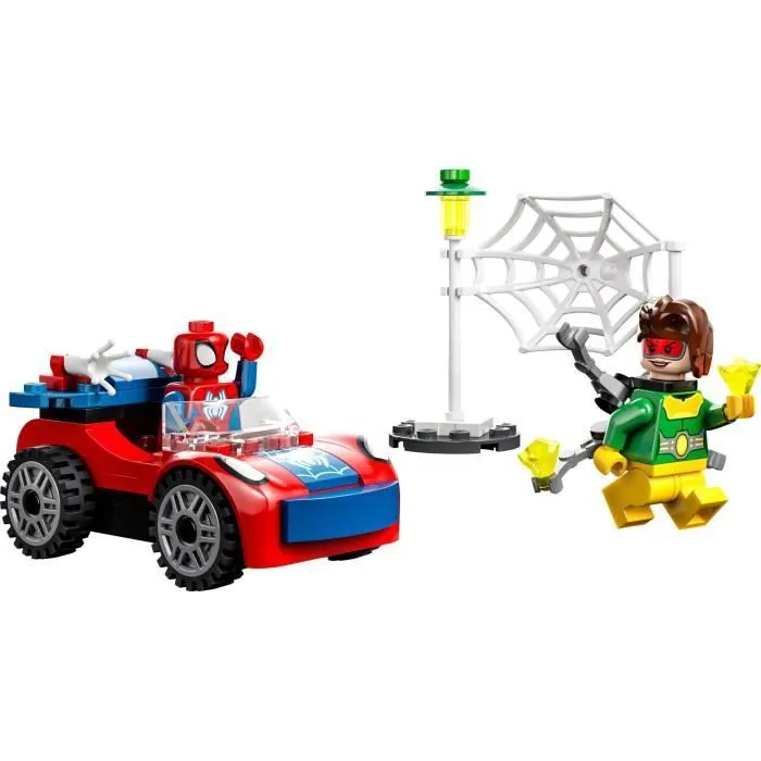 LEGO® Marvel 10789 La Voiture de Spider-Man et Docteur Octopus, Jouet avec Spidey et Briques-1