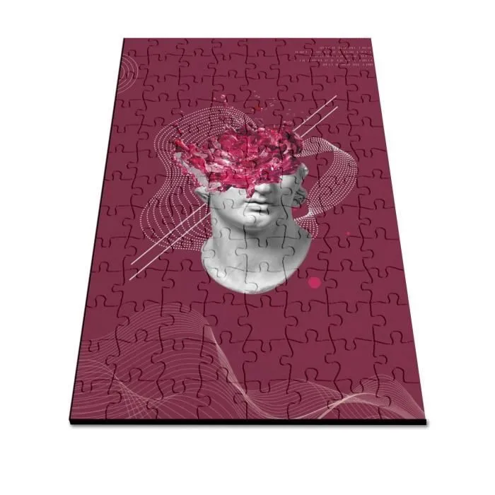 Puzzle Classique - FABULOUS - Sculpture Explosant - 100 Pièces - Mixte - Adulte - Intérieur-2