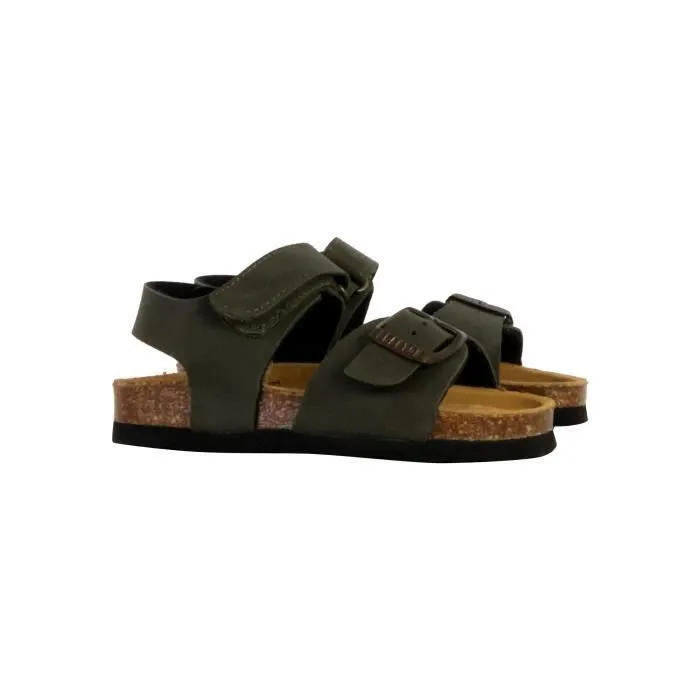 Mules Cuir Junior Plakton Parker - Kaki-2