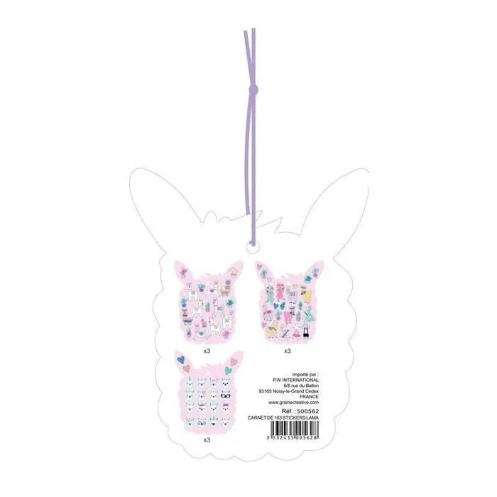 Carnet de 183 stickers - Lama-3