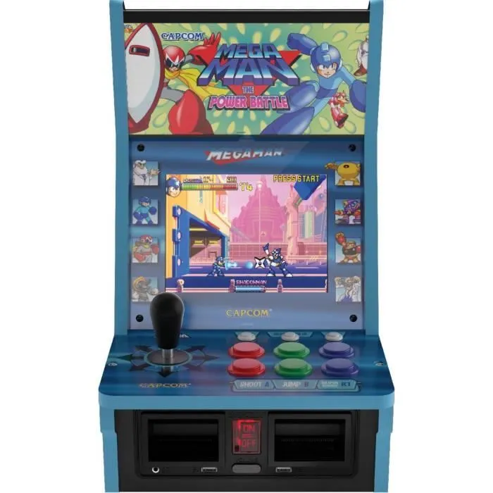 Console Rétrogaming - JUST FOR GAMES - Evercade Alpha Mega Man Bartop Arcade-7