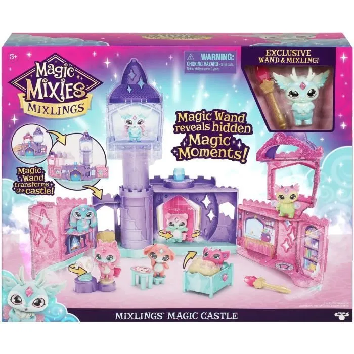 Château magique - MOOSE TOYS - Playset - Mixlings pour enfant de 5 ans et plus-0