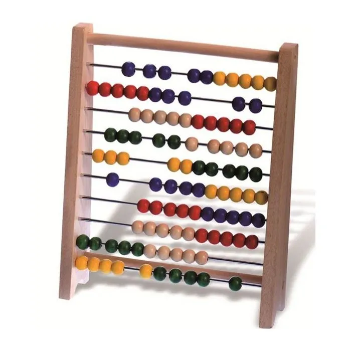 Boulier compteur en bois - Egmont Toys - A partir de 3 ans - Marron - Mixte-1