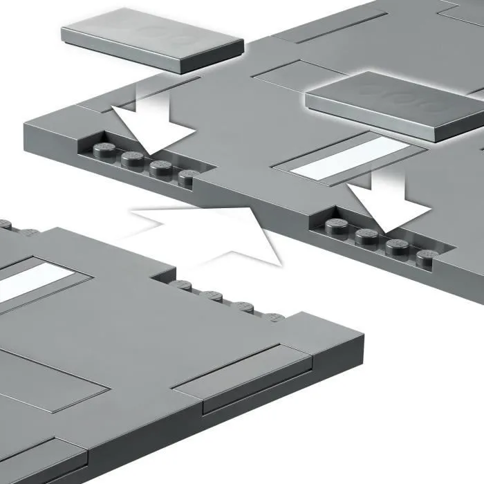 LEGO® City 60304 Intersection à assembler, Jeu construction ville avec panneaux et routes à imbriquer pour garçon ou fille-2