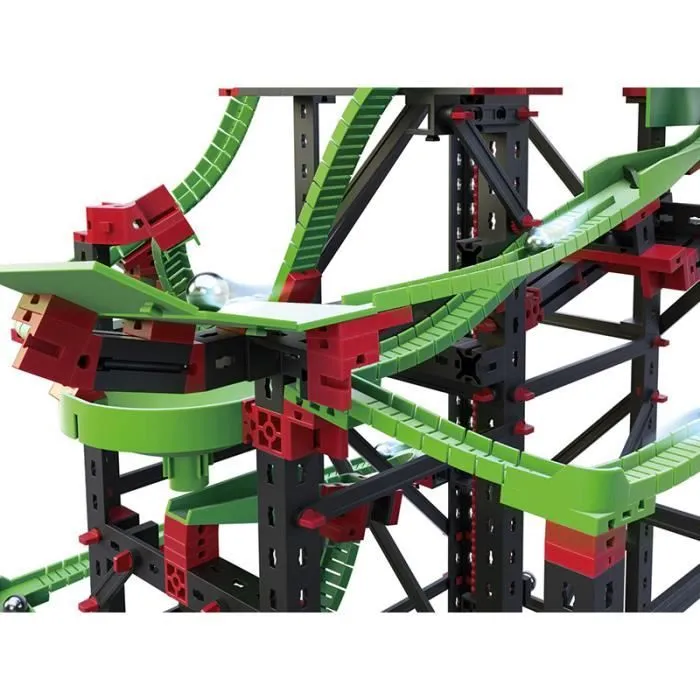Fisher-Price PROFI Dynamic XXL - ball track, Jeu de construction, Noir, Vert, Rouge, 9 année(s), 1310 pièce(s), Garçon-Fille-2