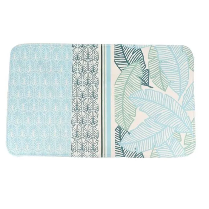 TENDANCE Chantilly (Lineance) Tapis de Bain en Microfibre imprimé 40 x 75 cm, Polyester, décoré, 45 x 75 cm-0