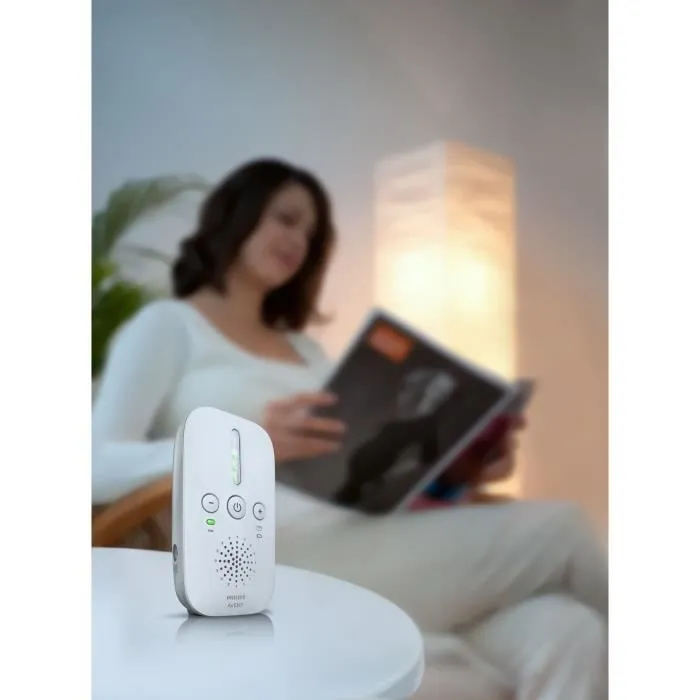 PHILIPS AVENT SCD502/26 - Ecoute bébé Audio connecté - Mode Smart Eco - Jusqu’à 24h d'autonomie - Fonction veilleuse-3