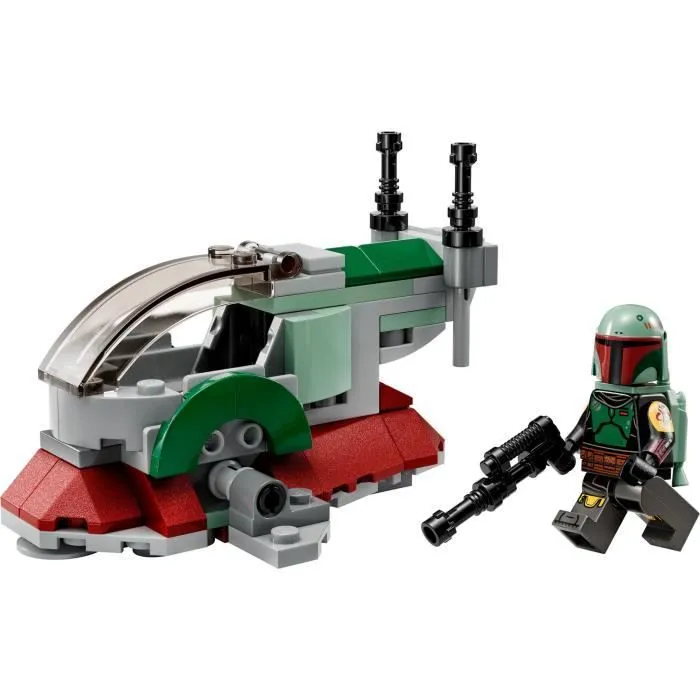LEGO® Star Wars 75344 Le Vaisseau de Boba Fett Microfighter - Blanc - Pour Enfant de 6 ans et plus-1