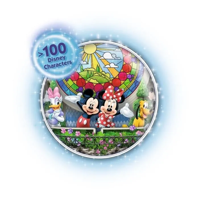 Puzzle 3D Château Disney - Ravensburger - 216 pièces - Sans colle - A partir de 12 ans-2