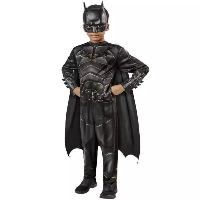 Déguisement Batman classique enfant - RUBIE'S - Noir - 3 ans - Carnaval, Halloween-0