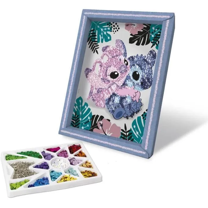 Jeu de création - LANSAY - Collection sequins - STITCH & ANGEL - Dès 7 ans-2