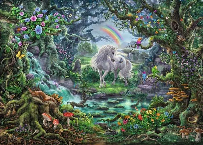 Escape puzzle - La licorne - Ravensburger - Puzzle fantastique de 759 pièces pour enfants à partir de 12 ans-2