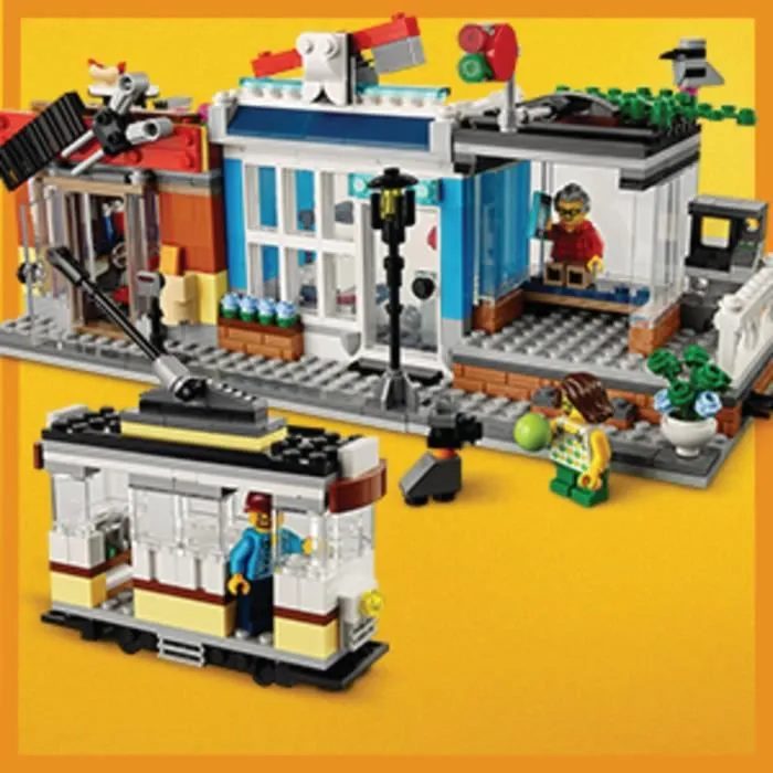 LEGO® Creator 31097 L’animalerie et le café-3