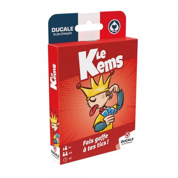 Jeu de cartes Kems - Mixte - Adulte - Règles redessinées-0