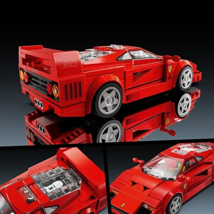 LEGO® Speed Champions 76934 Supercar Ferrari F40 - Véhicule Jouet pour Garçons et Filles-3